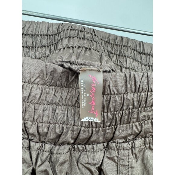 Free People Movement Long Shot Shorts Women Medium Brown Athletic Tennis - Picture 6 of 11